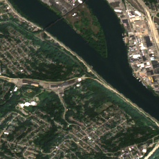EdgeConneX Pittsburgh site on 2024-09-12, Sentinel-2 satellite true color