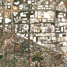 EdgeConneX Santa Clara site on 2018-07-09, Sentinel-2 satellite true color