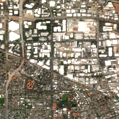 EdgeConneX Santa Clara site on 2020-09-06, Sentinel-2 satellite true color