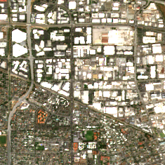 EdgeConneX Santa Clara site on 2024-05-03, Sentinel-2 satellite true color