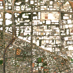 EdgeConneX Santa Clara site on 2025-06-17, Sentinel-2 satellite true color