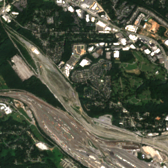 Edged Atlanta (ATL Campus) site on 2020-09-06, Sentinel-2 satellite true color
