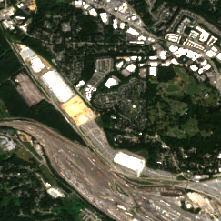 Edged Atlanta (ATL Campus) site on 2025-09-10, Sentinel-2 satellite true color