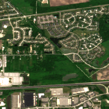 Edged Chicago Building 2 site on 2020-06-14, Sentinel-2 satellite true color