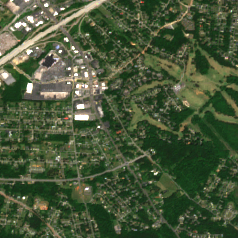 Edged Energy Charlotte CLT01 site on 2020-05-03, Sentinel-2 satellite true color