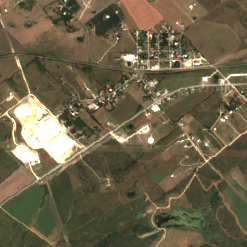 Edged Energy Martindale Campus site on 2024-08-21, Sentinel-2 satellite true color