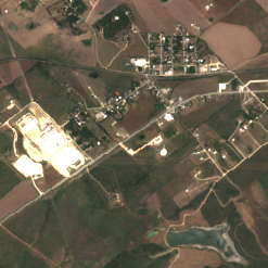 Edged Martindale Campus site on 2025-09-10, Sentinel-2 satellite true color