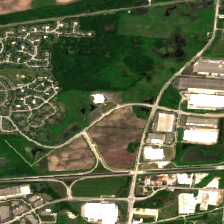 Edged ORD01 Aurora site on 2020-06-14, Sentinel-2 satellite true color
