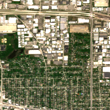 Chicago Two site on 2020-06-14, Sentinel-2 satellite true color