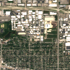 Chicago Two site on 2025-09-11, Sentinel-2 satellite true color