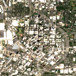 Equinix AT1 site on 2024-05-28, Sentinel-2 satellite true color