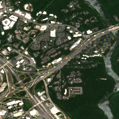 Equinix AT4 site on 2024-05-28, Sentinel-2 satellite true color