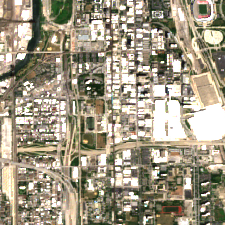 Equinix CH1 site on 2022-07-09, Sentinel-2 satellite true color
