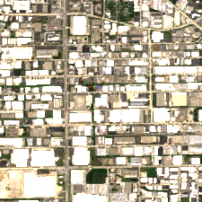 Equinix CH3 site on 2022-07-09, Sentinel-2 satellite true color