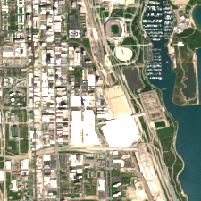 Equinix CH4 site on 2018-05-16, Sentinel-2 satellite true color