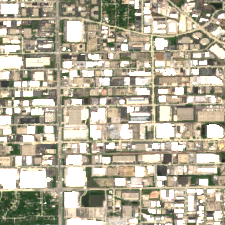 Equinix CH5 site on 2018-05-16, Sentinel-2 satellite true color