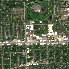 Equinix CH7 site on 2024-05-19, Sentinel-2 satellite true color