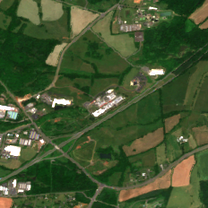 Equinix CU2 site on 2025-06-03, Sentinel-2 satellite true color