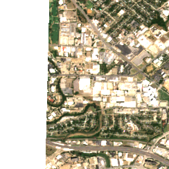Equinix DA12 site on 2020-08-19, Sentinel-2 satellite true color