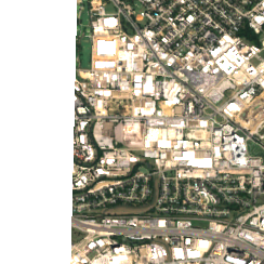 Equinix DA12 site on 2025-09-10, Sentinel-2 satellite true color