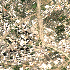 Equinix DA4 site on 2020-08-19, Sentinel-2 satellite true color