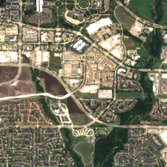 Equinix DA7 site on 2025-09-10, Sentinel-2 satellite true color