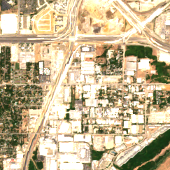 Equinix DA9 site on 2022-07-10, Sentinel-2 satellite true color