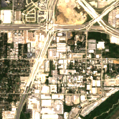 Equinix DA9 site on 2024-09-10, Sentinel-2 satellite true color