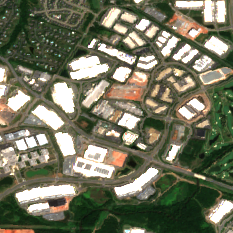 Equinix DC1 site on 2022-08-13, Sentinel-2 satellite true color