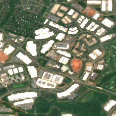 Equinix DC1 site on 2025-06-03, Sentinel-2 satellite true color