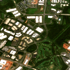 Equinix DC10 site on 2020-09-15, Sentinel-2 satellite true color