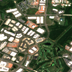 Equinix DC10 site on 2022-08-13, Sentinel-2 satellite true color
