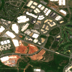 Equinix DC11 site on 2018-05-24, Sentinel-2 satellite true color