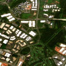 Equinix DC12 site on 2020-09-15, Sentinel-2 satellite true color