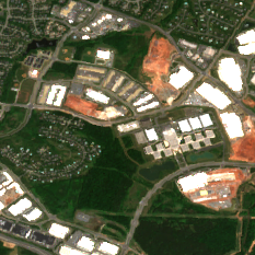 Equinix DC13 site on 2018-05-24, Sentinel-2 satellite true color