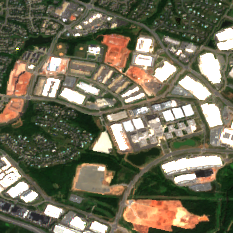 Equinix DC13 site on 2022-08-13, Sentinel-2 satellite true color