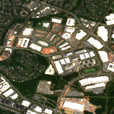 Equinix DC13 site on 2024-09-09, Sentinel-2 satellite true color