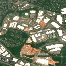 Equinix DC13 site on 2025-06-03, Sentinel-2 satellite true color