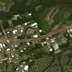 Equinix DC14 site on 2020-09-15, Sentinel-2 satellite true color