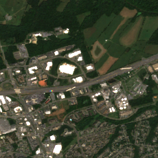 Equinix DC14 site on 2024-09-09, Sentinel-2 satellite true color
