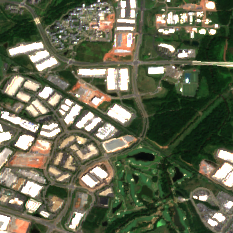Equinix DC15 site on 2022-08-13, Sentinel-2 satellite true color