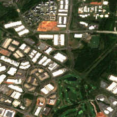 Equinix DC15 site on 2024-09-09, Sentinel-2 satellite true color