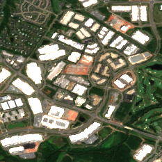 Equinix DC2 site on 2022-08-13, Sentinel-2 satellite true color