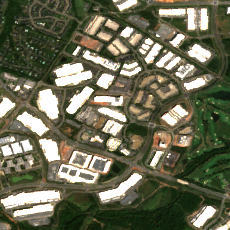Equinix DC2 site on 2024-09-09, Sentinel-2 satellite true color