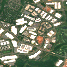 Equinix DC2 site on 2025-06-03, Sentinel-2 satellite true color