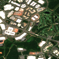 Equinix DC21 site on 2022-08-13, Sentinel-2 satellite true color