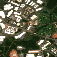 Equinix DC21 site on 2024-09-09, Sentinel-2 satellite true color
