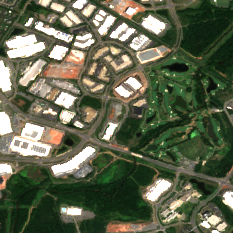 Equinix DC22 site on 2022-08-13, Sentinel-2 satellite true color