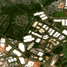 Equinix DC3 site on 2020-09-15, Sentinel-2 satellite true color