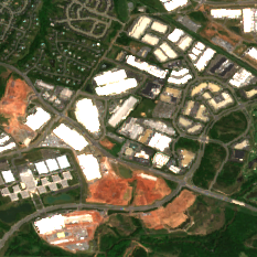 Equinix DC4 site on 2018-05-24, Sentinel-2 satellite true color